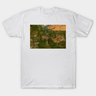 Katoomba Falls .. & lots of it. T-Shirt